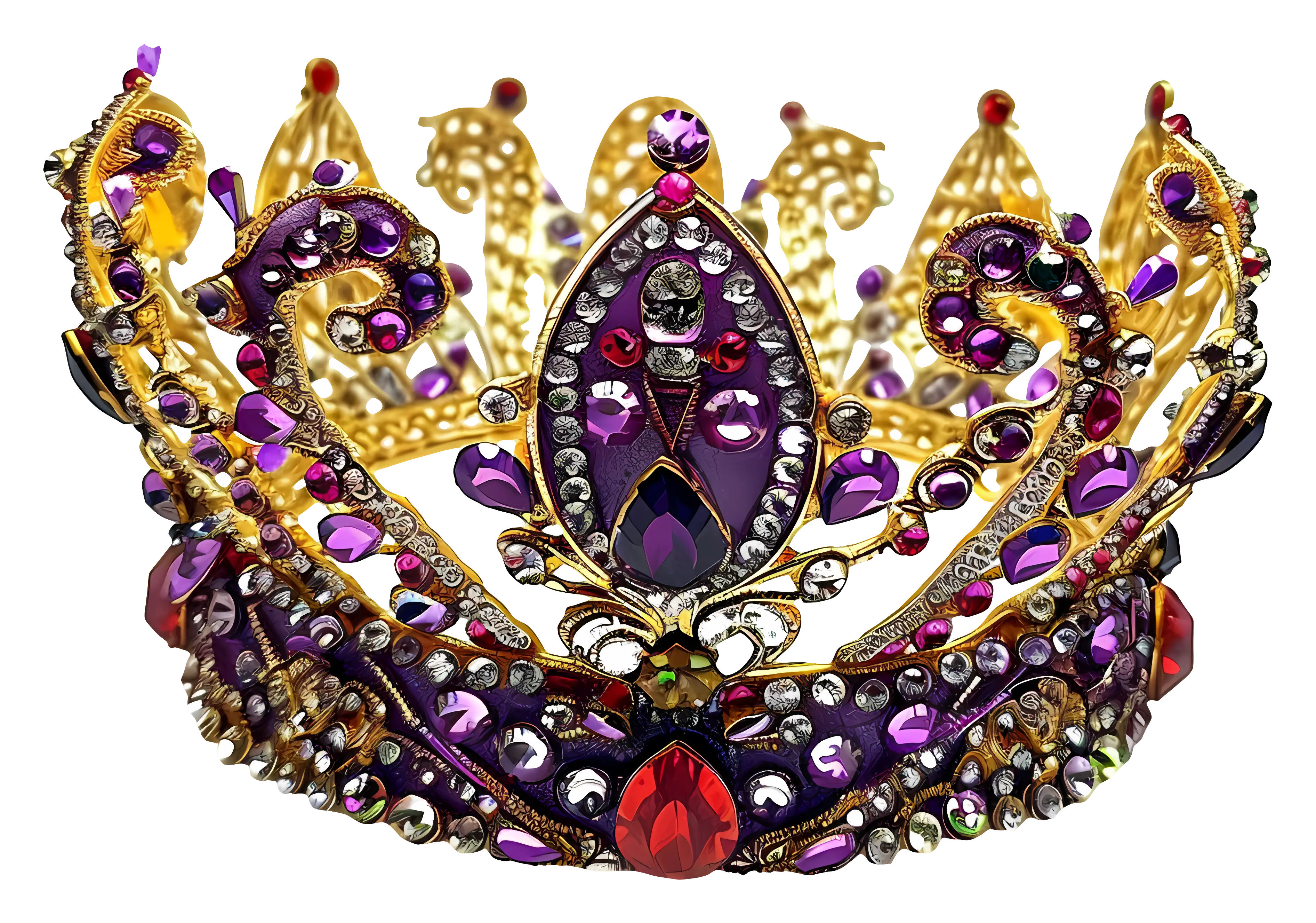 Ornate Jeweled Crown
