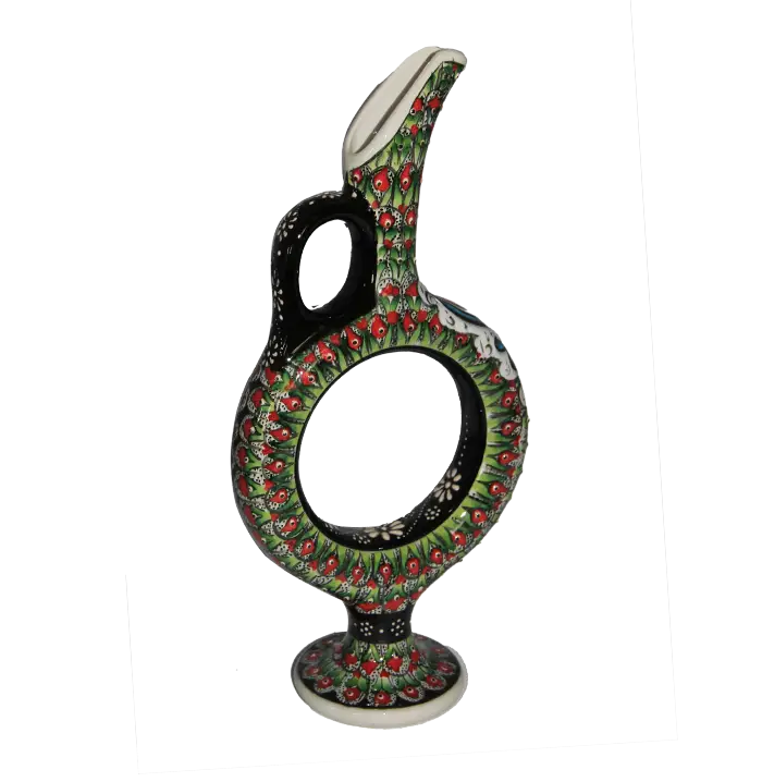 Colorful Patterned Decorative Jug