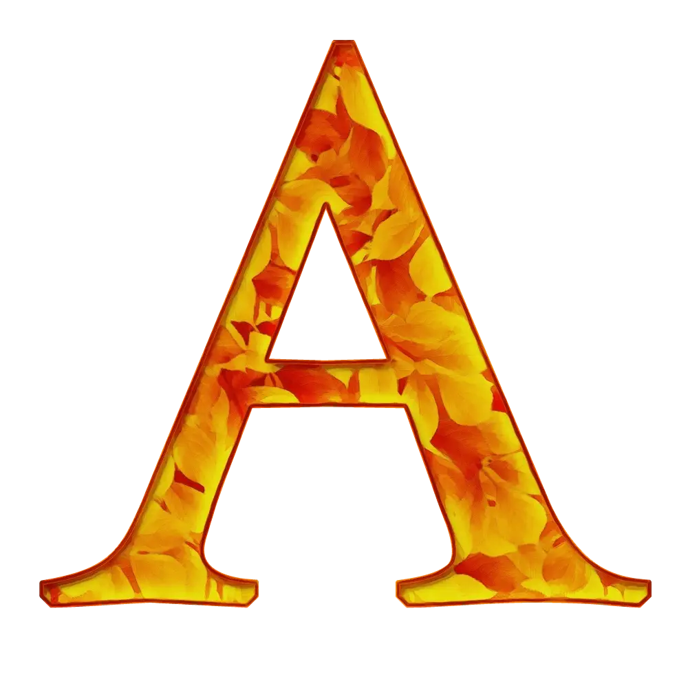 Decorative Letter A