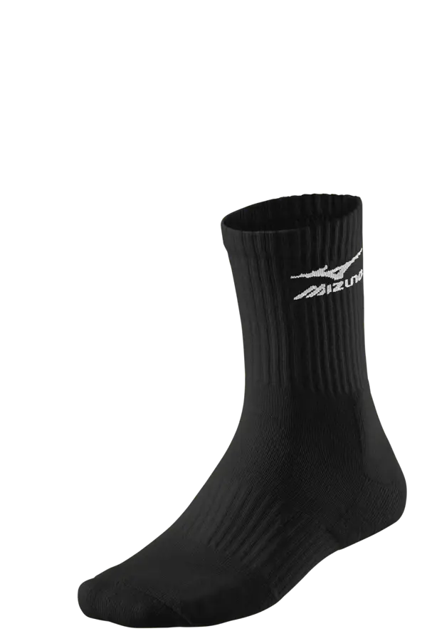 Black Sports Sock for Athletic Use