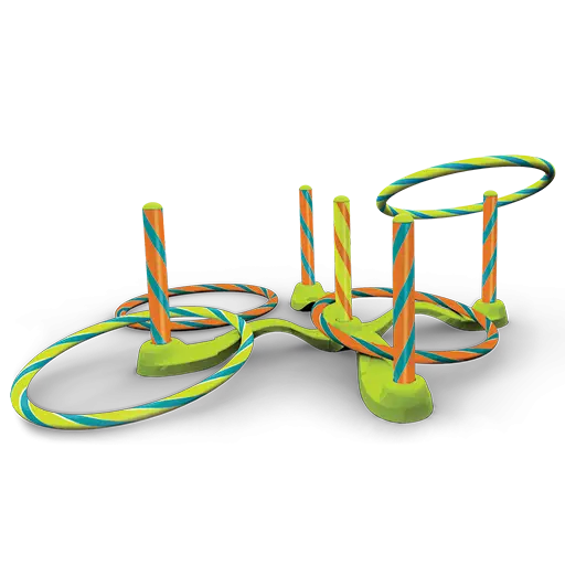 Colorful Ring Toss Game