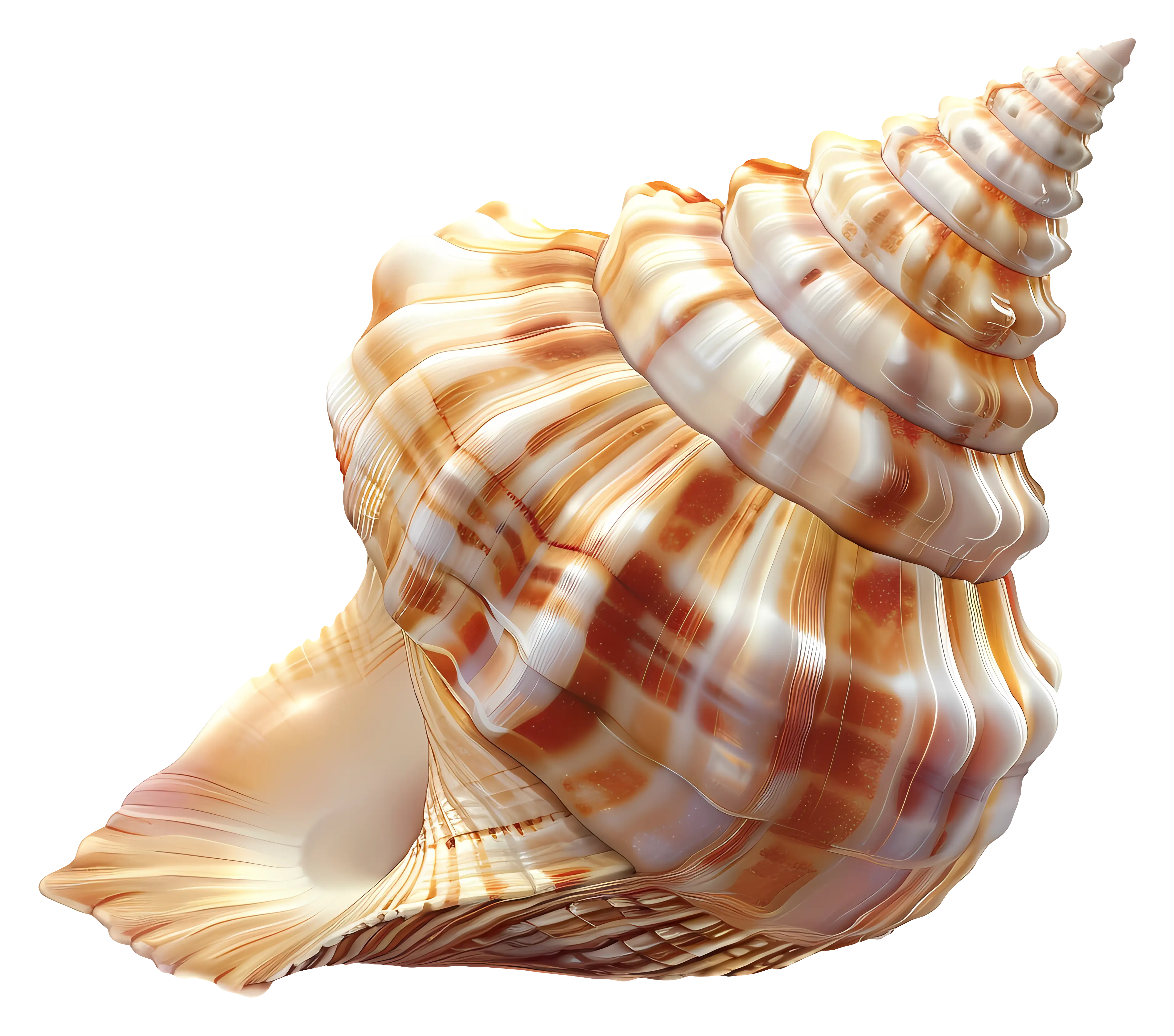 Beautiful Spiral Seashell