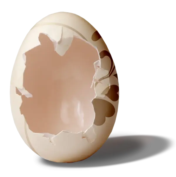 Cracked Eggshell