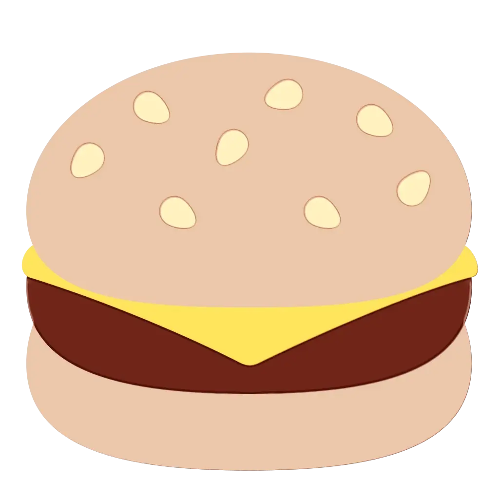 Cheeseburger Illustration