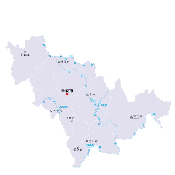 Regional Map with Labels