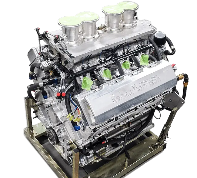 High-Performance Car Engine Machinery