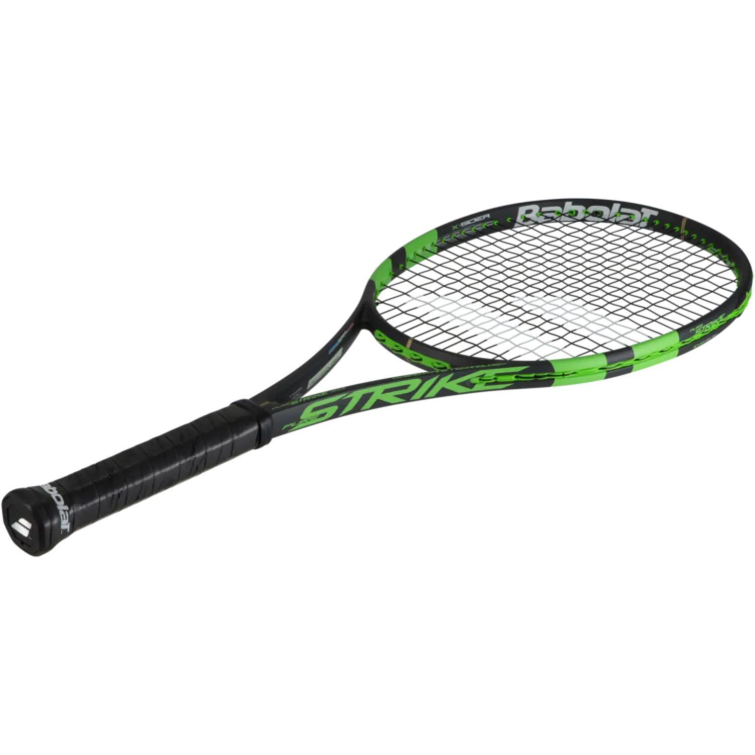 Modern Black and Green Tennis Racket