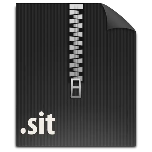 Compressed .sit File Icon