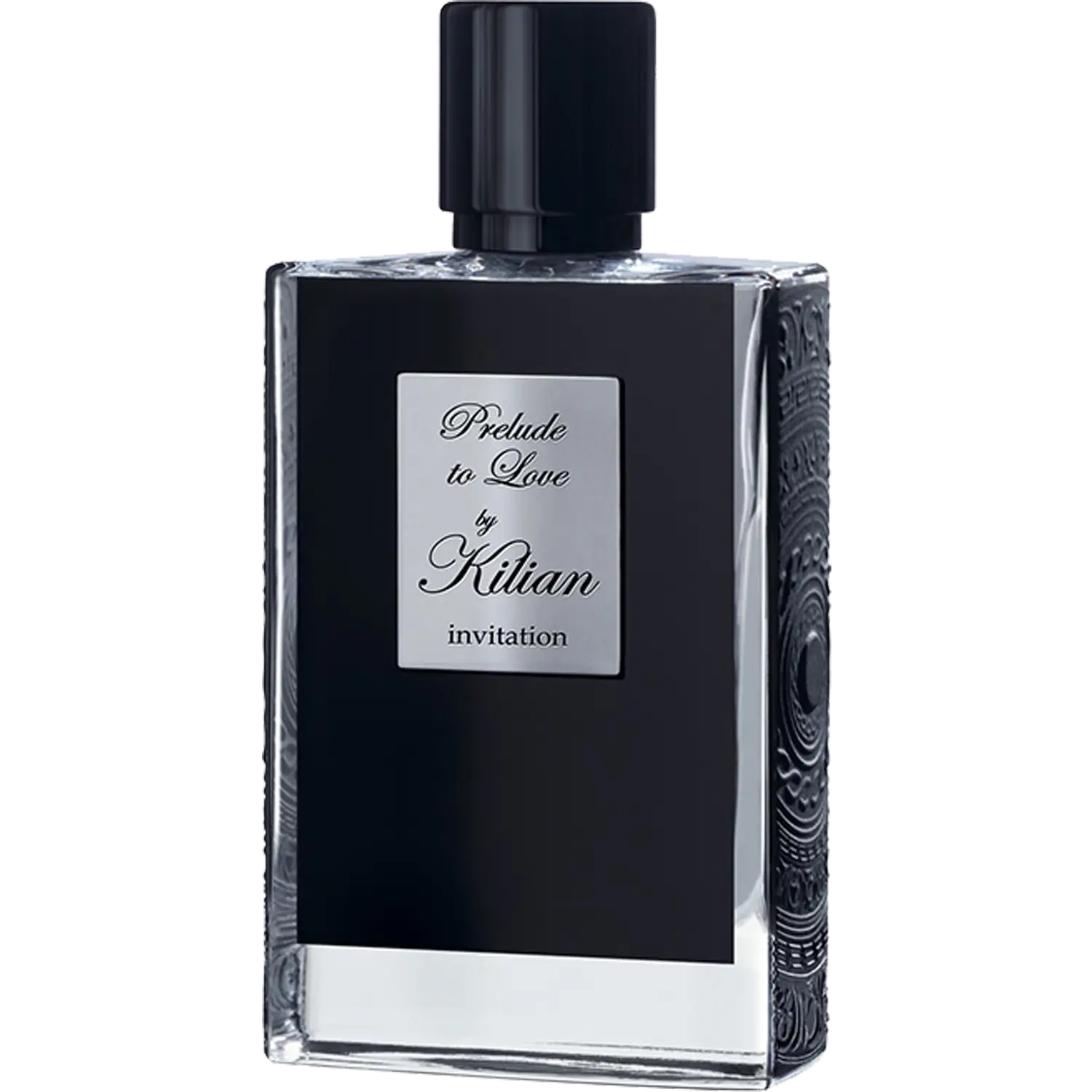 Elegant Black Perfume Bottle