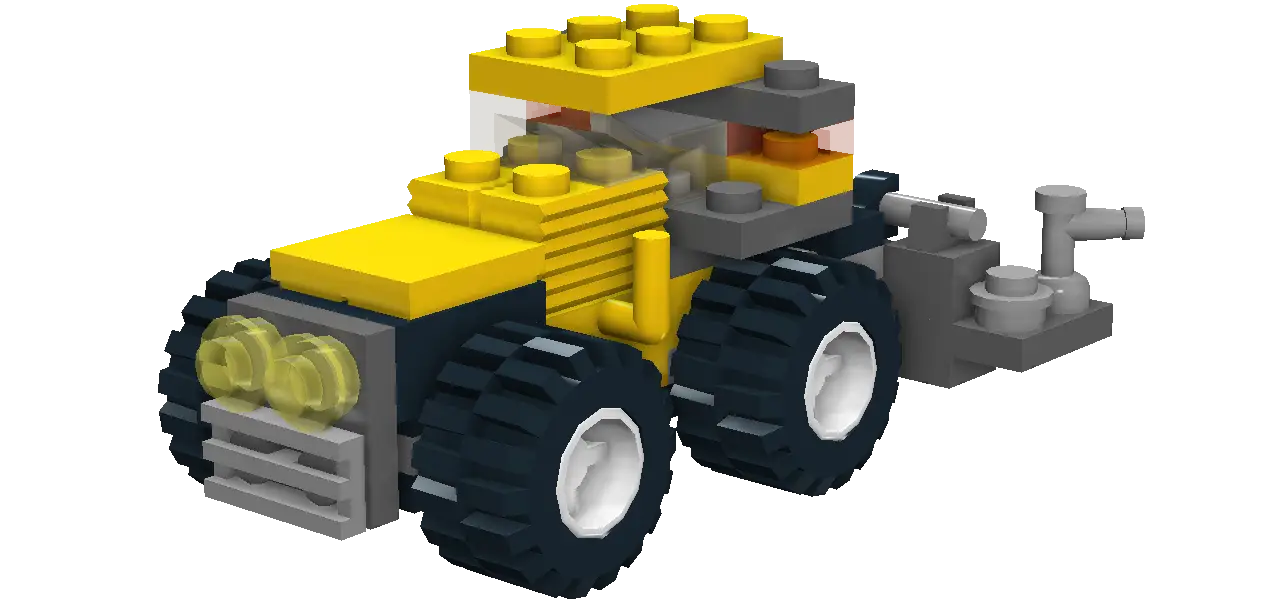 Lego Toy Car Model