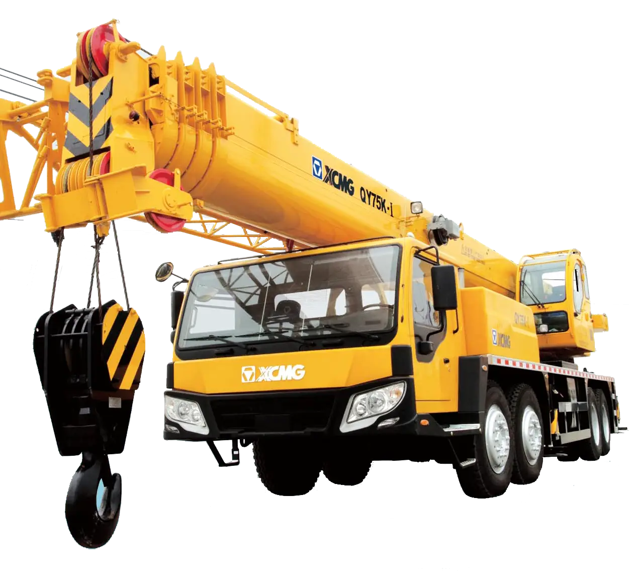 Yellow Crane Truck for Construction