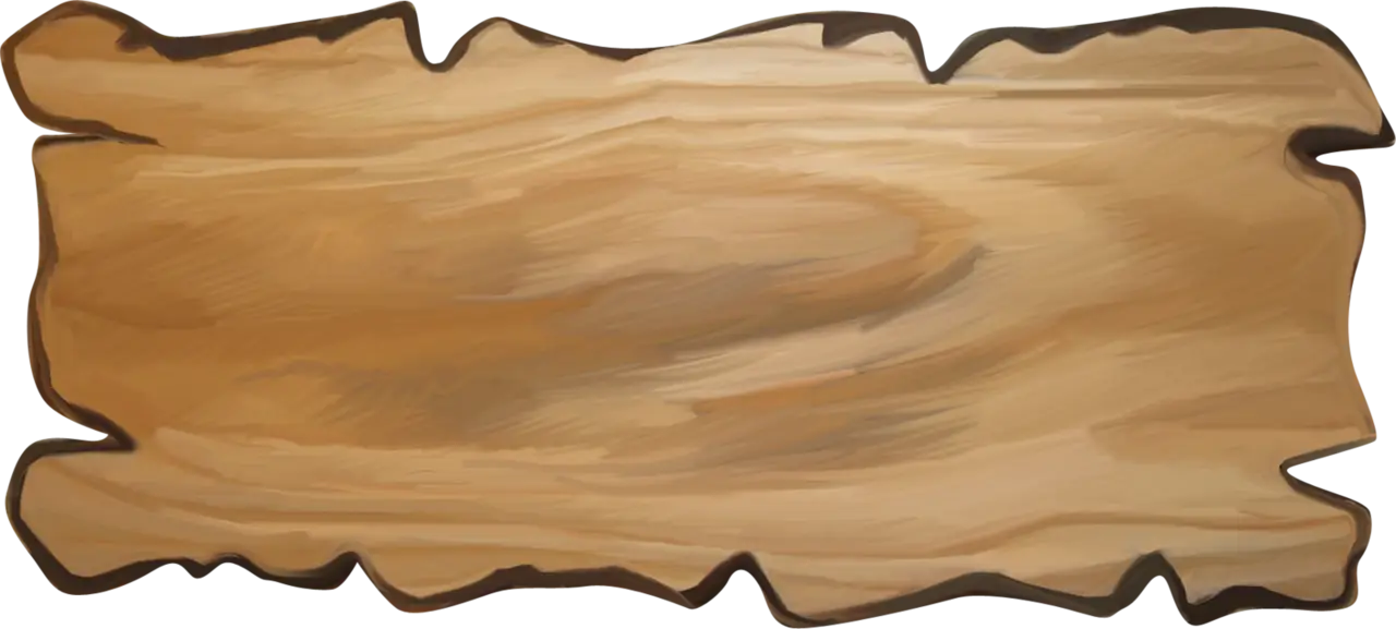 Blank Wooden Sign