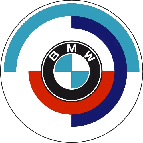 BMW Brand Logo with Colorful Design