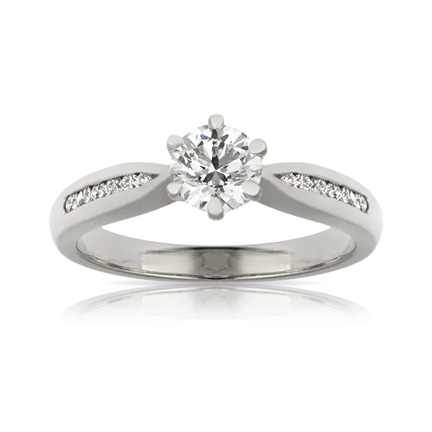 Elegant Diamond Engagement Ring