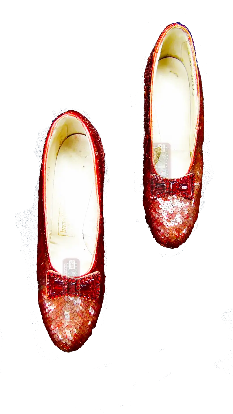 Sparkly Red Shoes