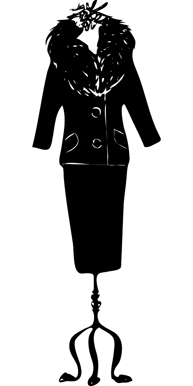 Clothing Mannequin with Stylish Dress