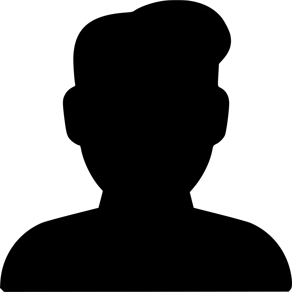 Black Silhouette Graphic for Icons