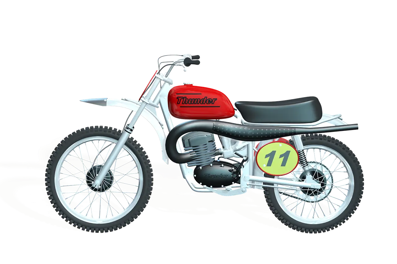 Classic Racing Motorcycle