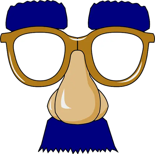 Funny Disguise Glasses with Nose and Mustache