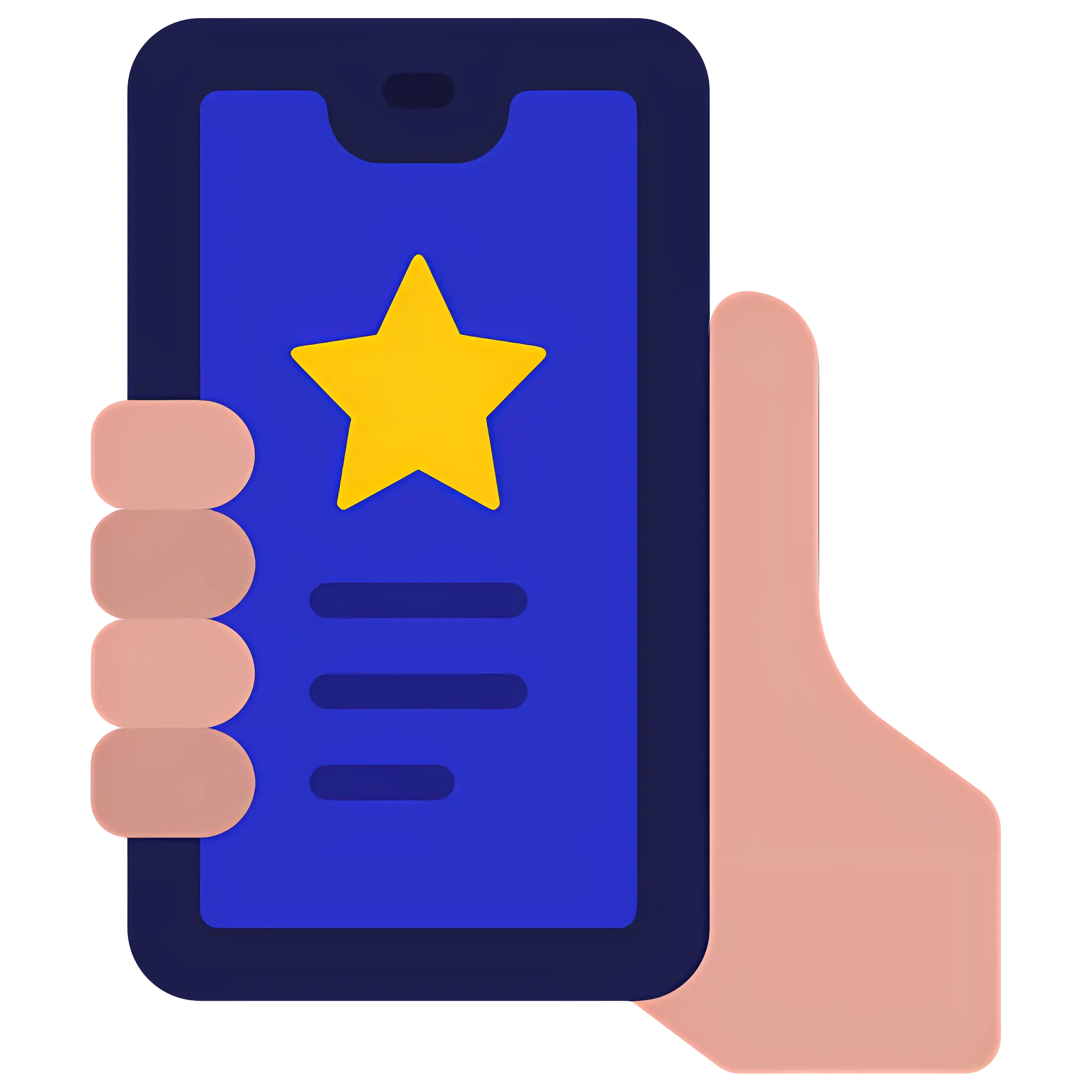 Smartphone with Star Rating