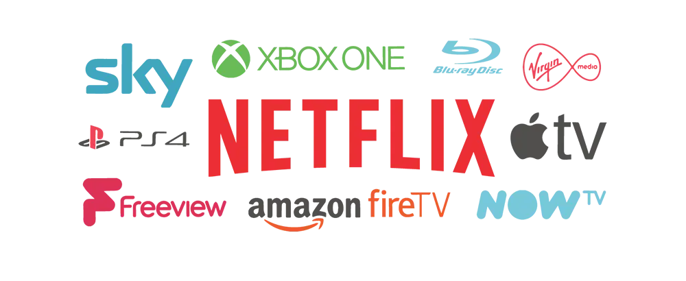 Various Streaming Services Logos