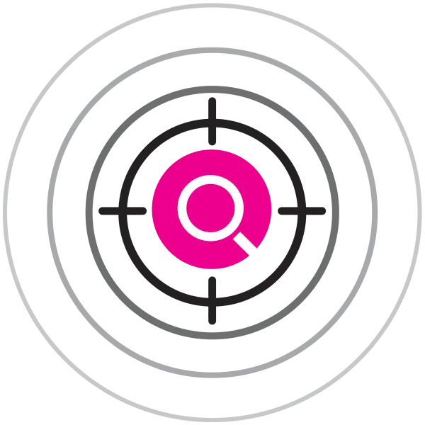 Pink Target Icon