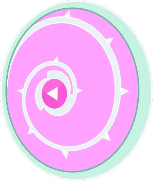 Colorful Spiral Symbol