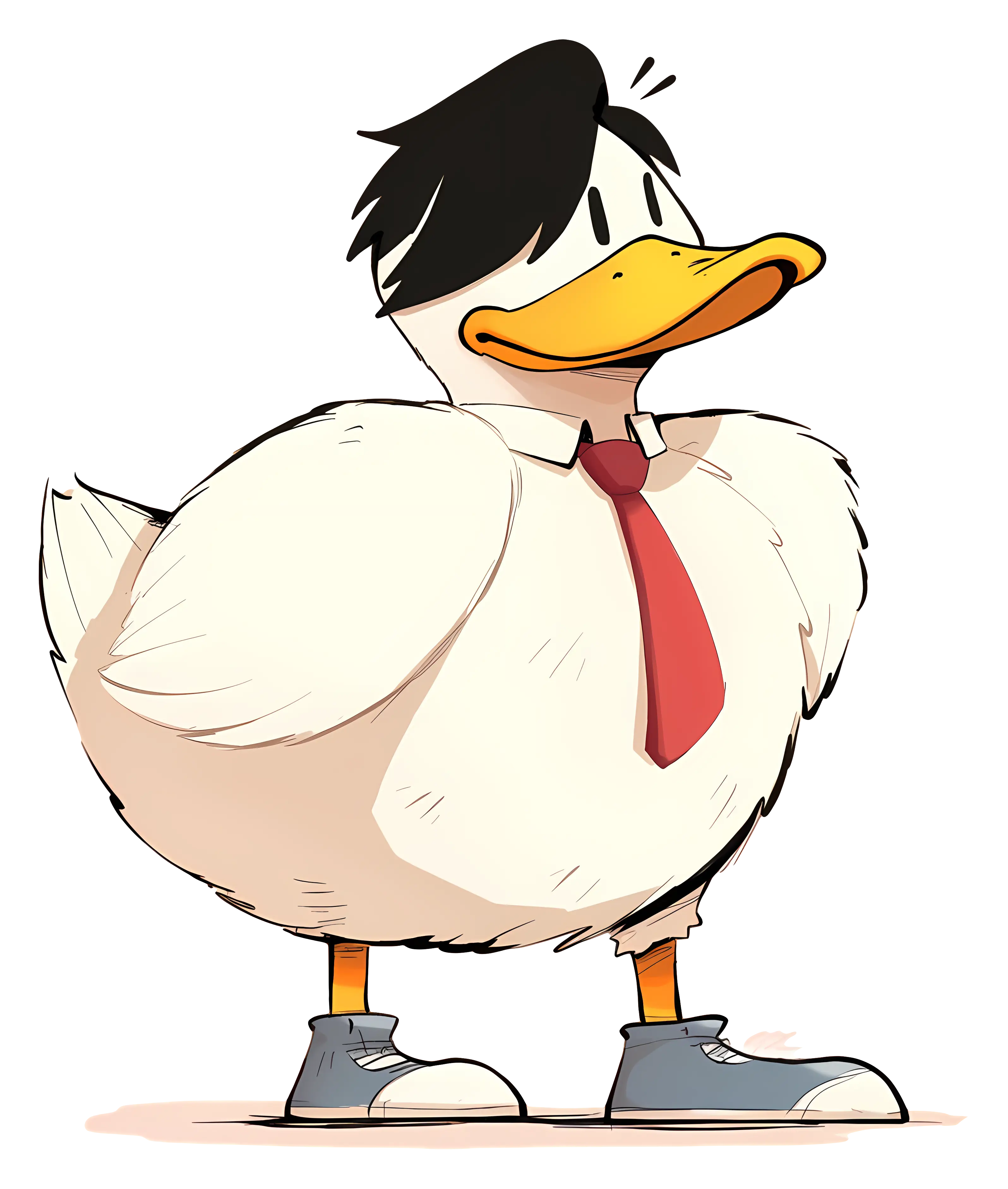 Business Duck in Tie