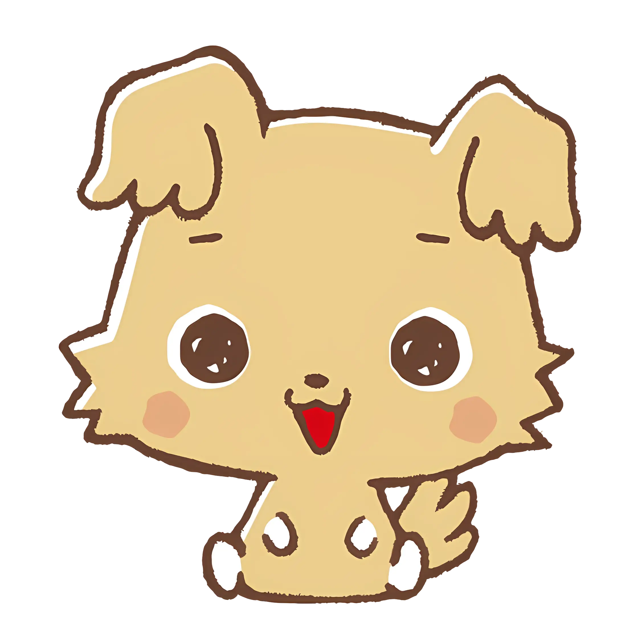 Cute Cartoon Puppy