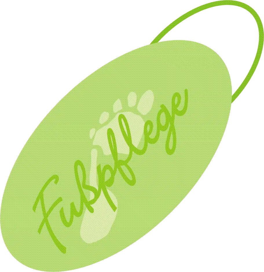Green Foot Care Sign