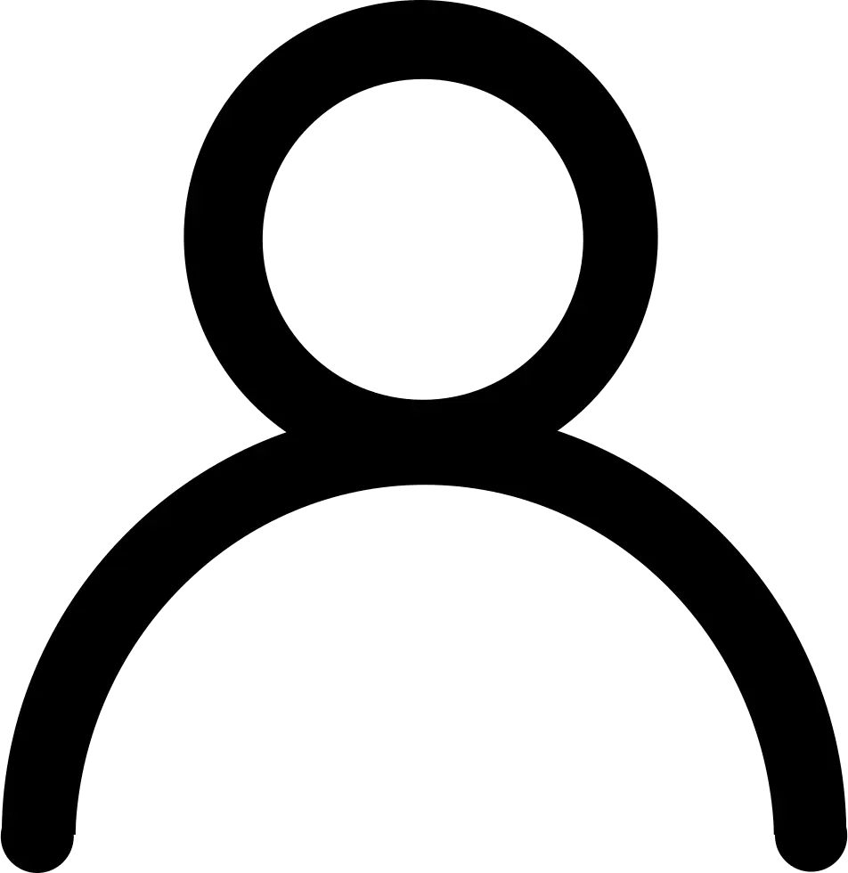 Minimalistic User Profile Icon