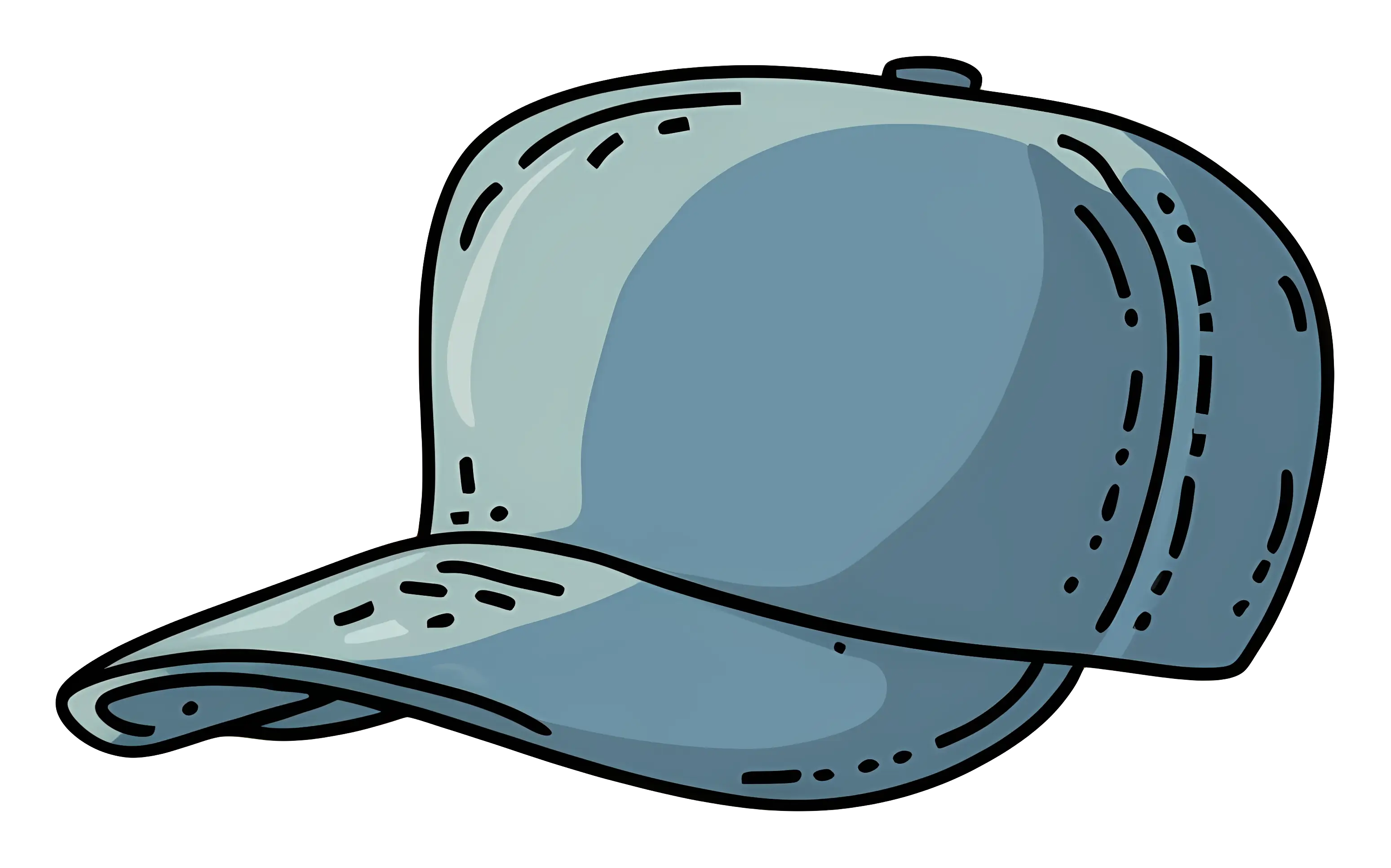 Blue cap