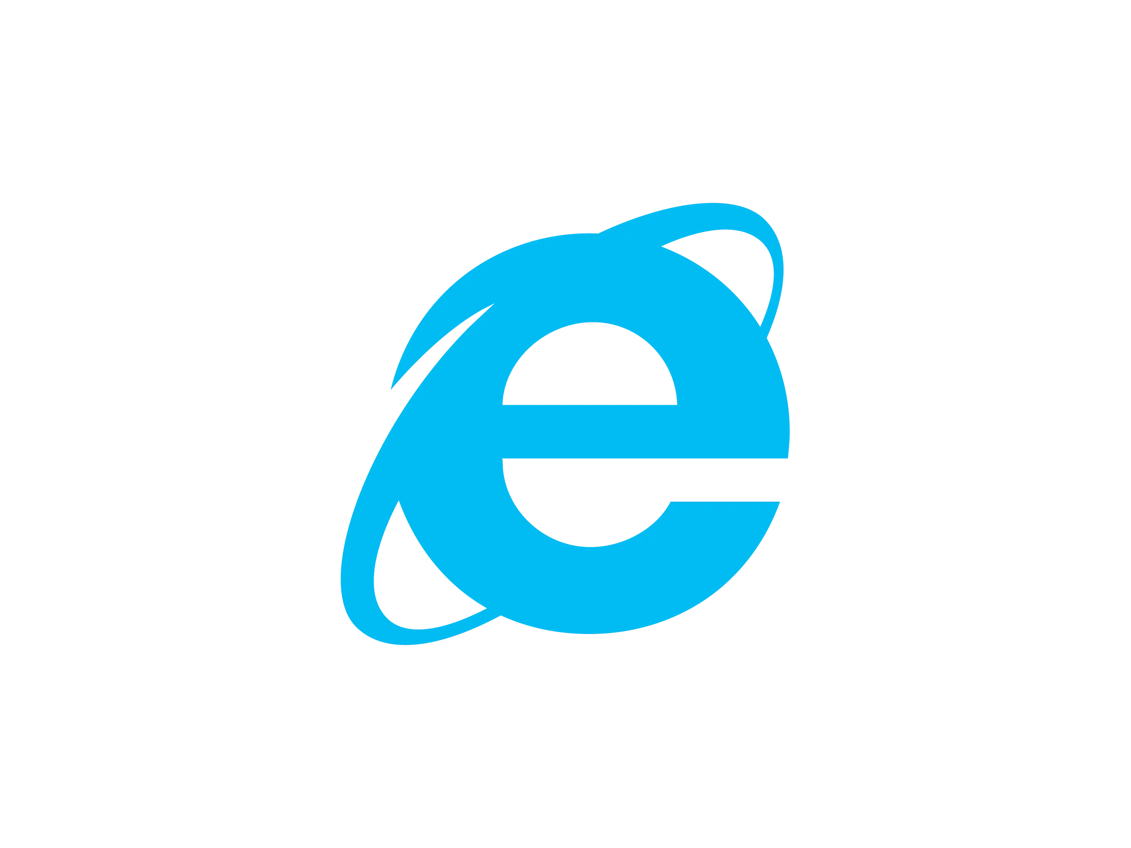 Internet Explorer Blue Logo