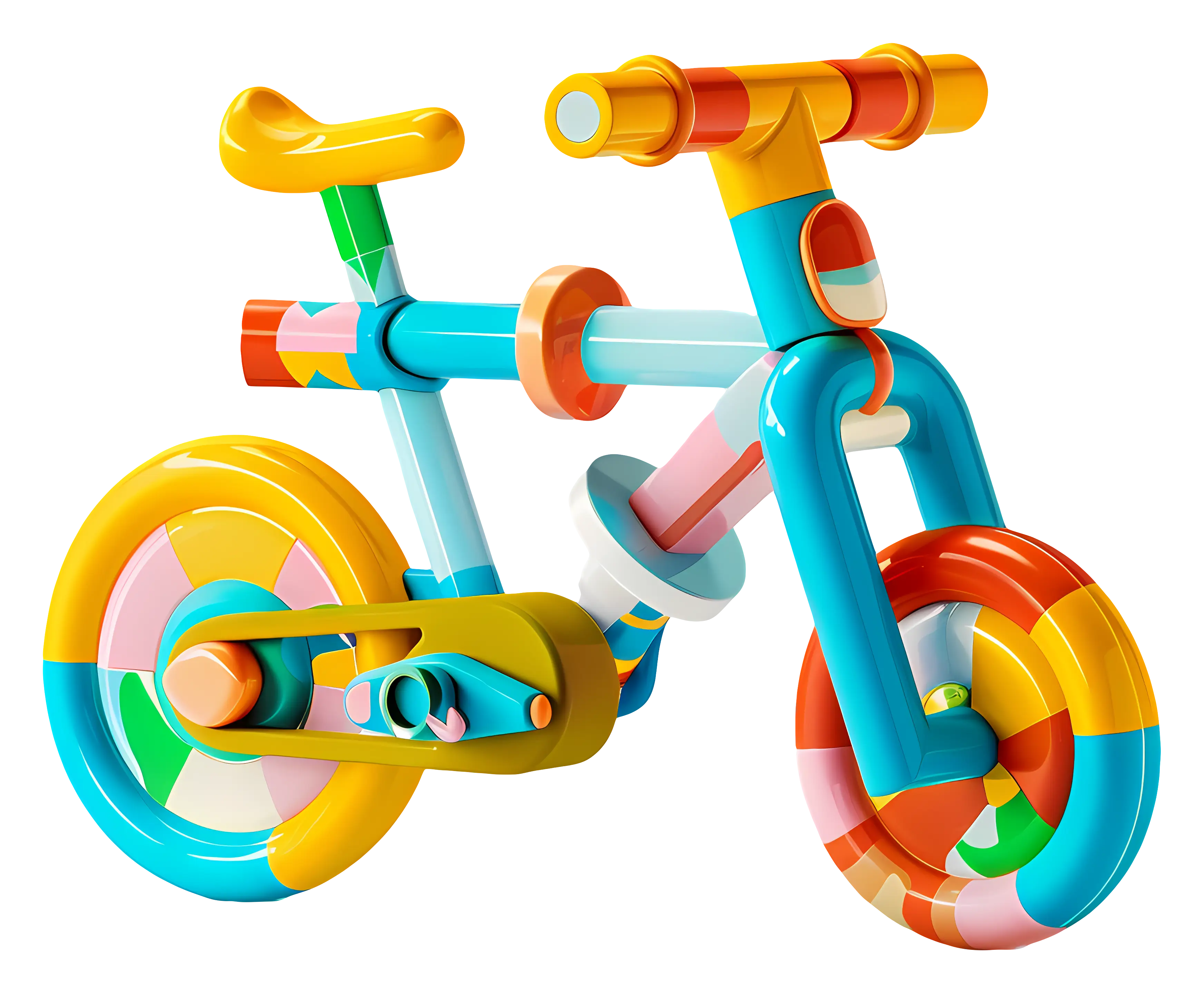 Colorful Toy Bicycle for Kids