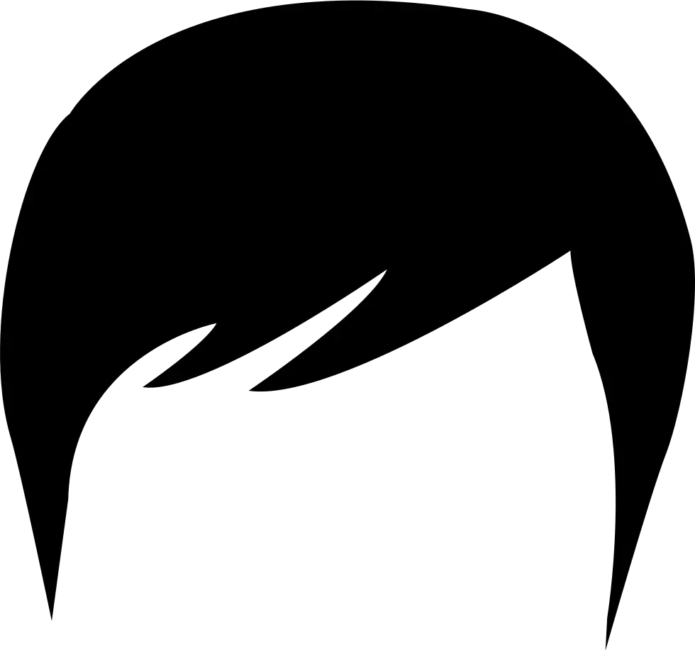 Black Hairstyle Silhouette