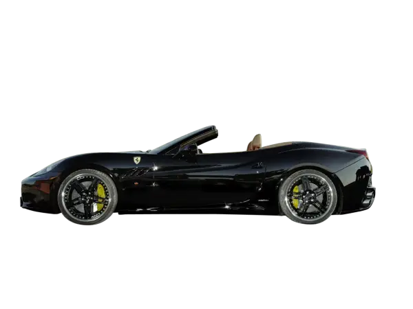 Black Convertible Sports Car with Sleek Design