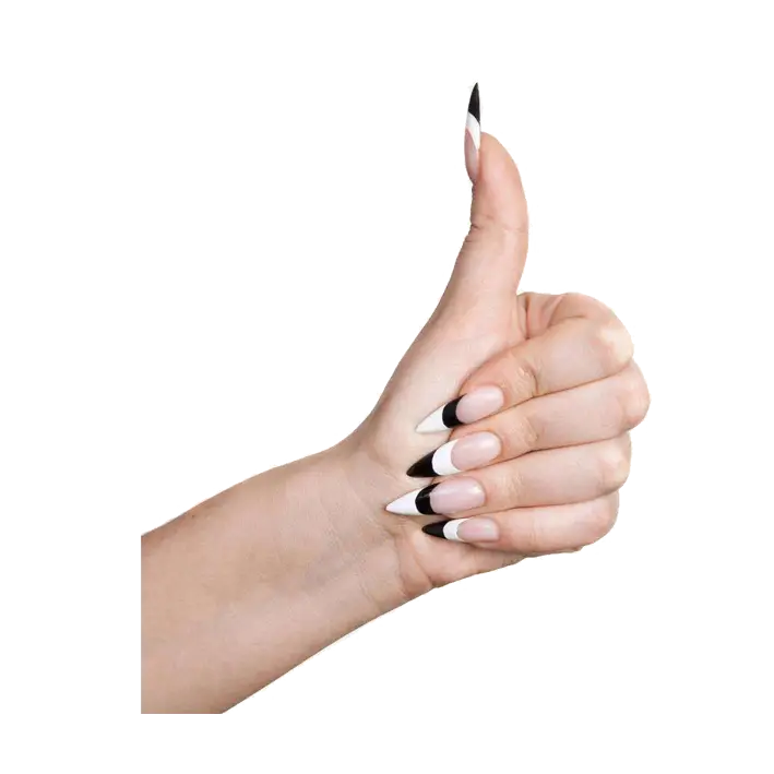 Thumbs Up with Stylish Manicure