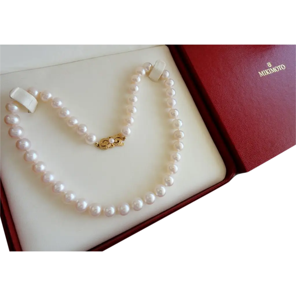 Pearl Necklace in Box