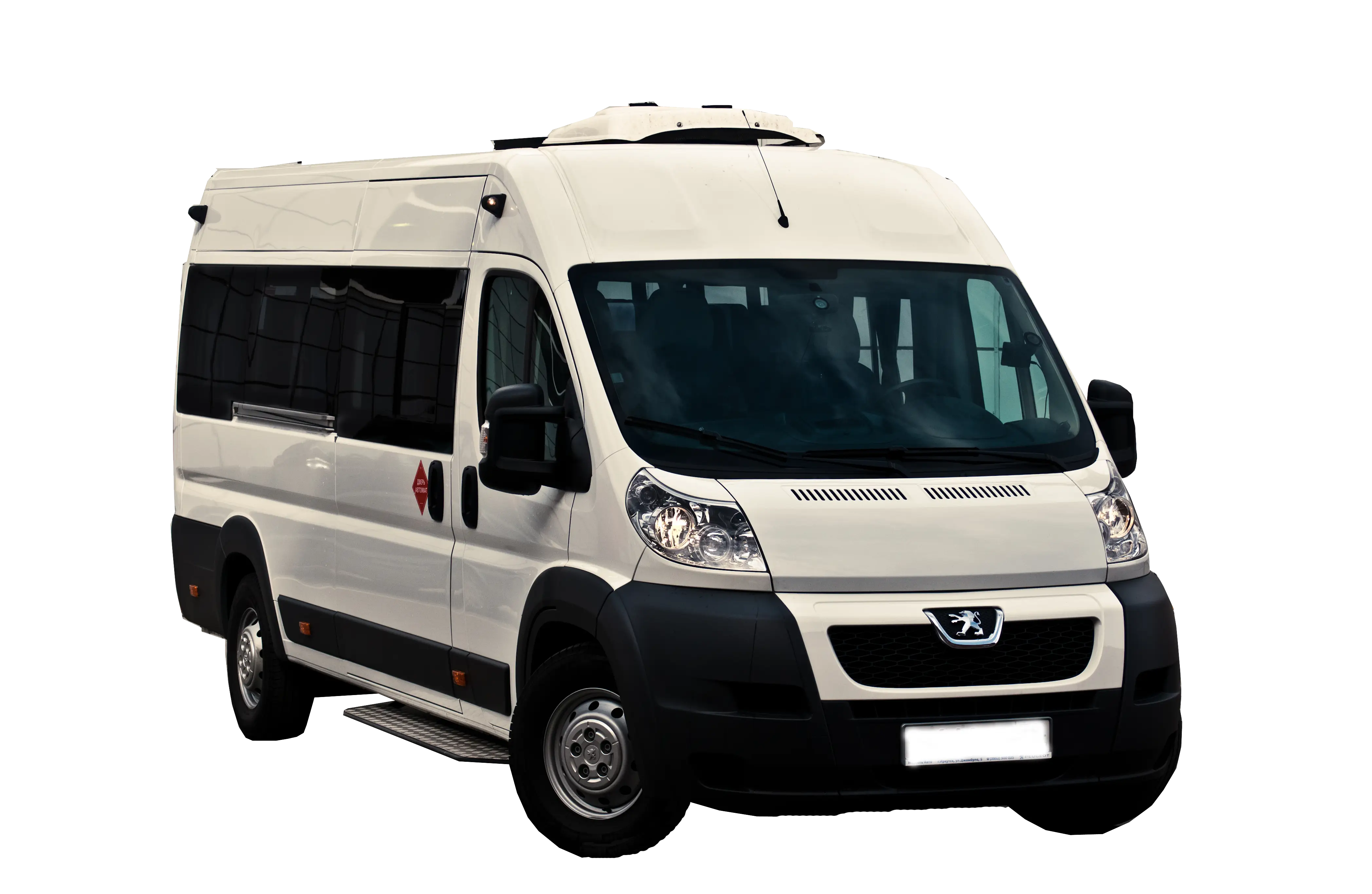 White Van for Transport and Delivery