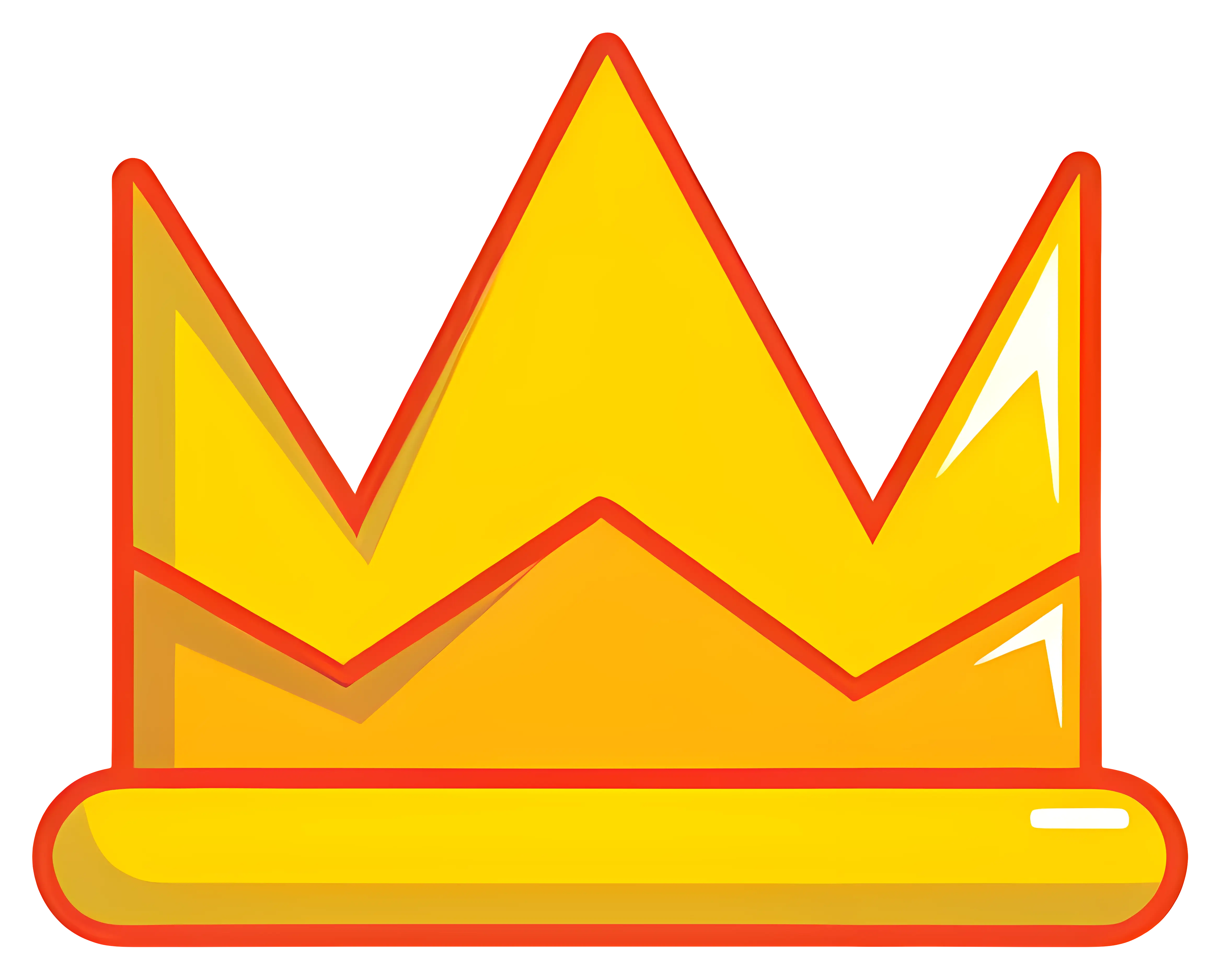 Simple Yellow Crown