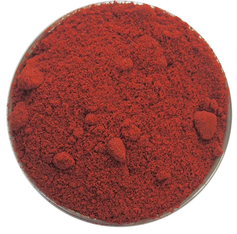 Red Powdered Spice in Bowl