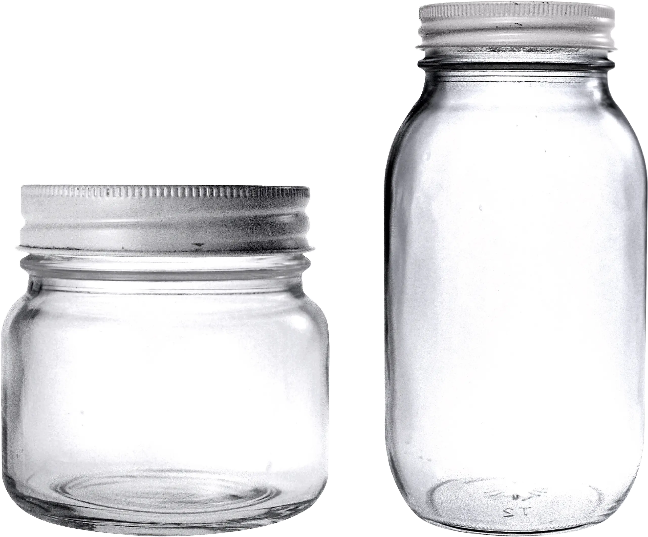 Clear Glass Jars with Lids