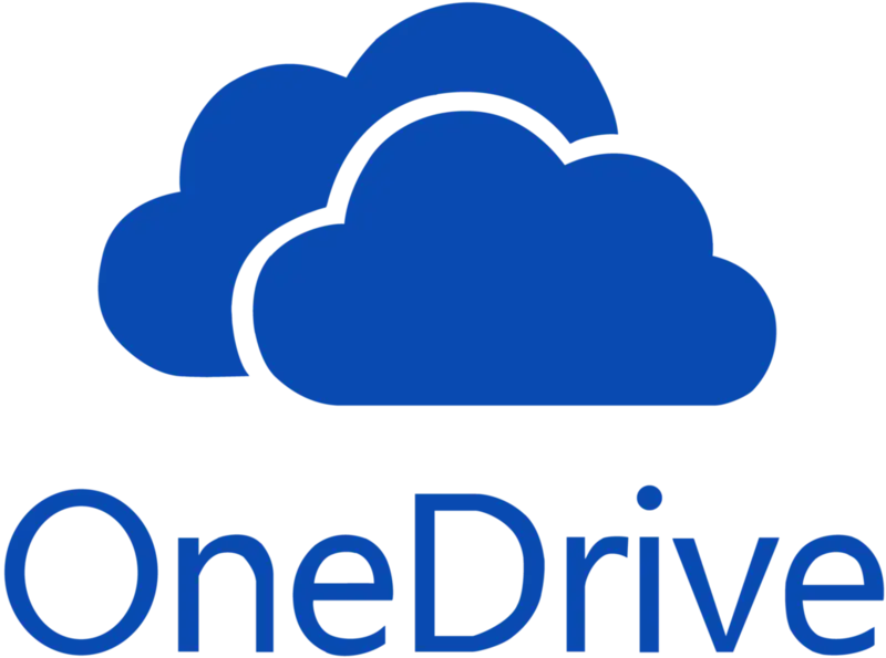 OneDrive Cloud Logo for Digital Storage