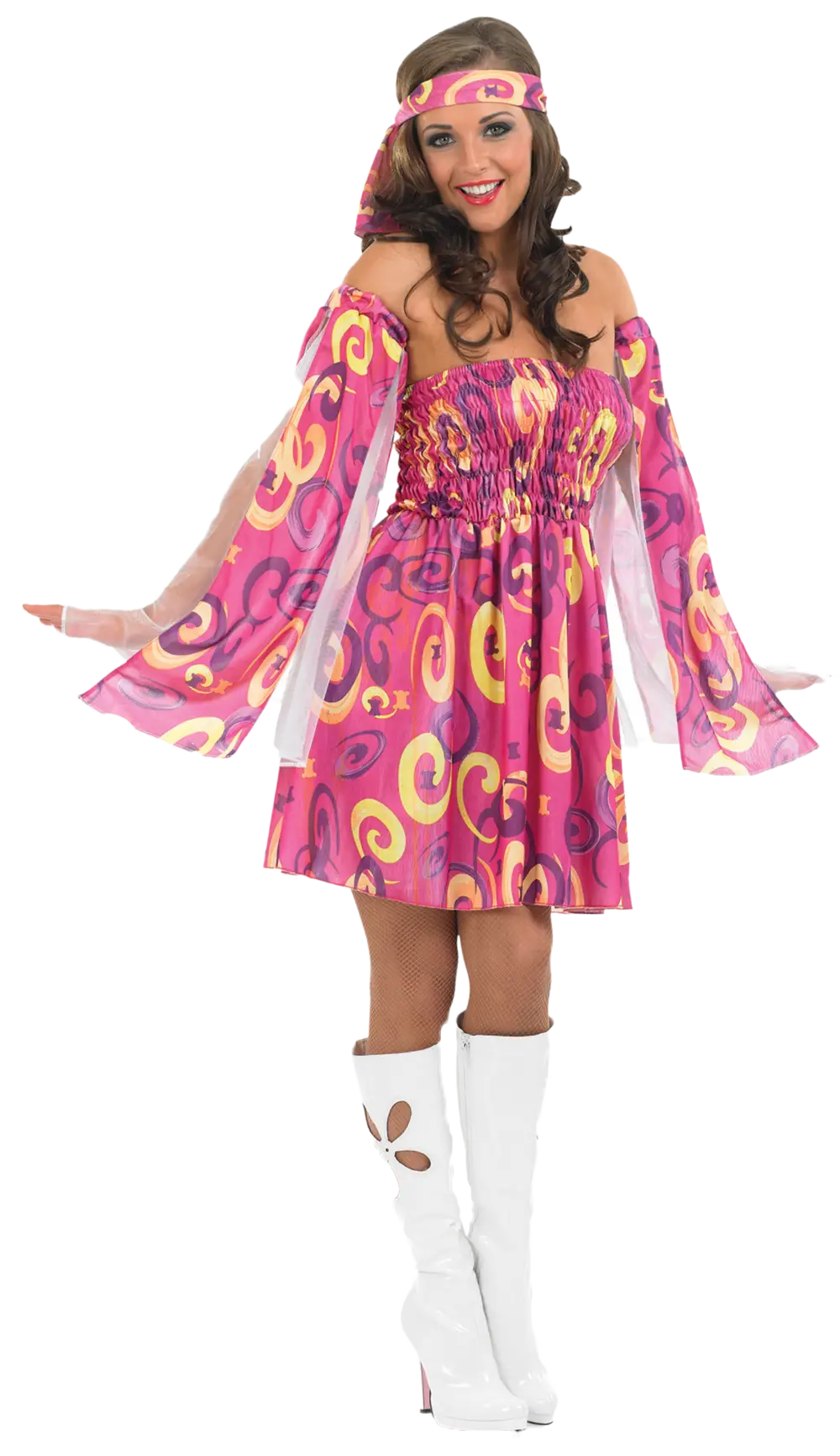 Colorful Hippie Costume for Retro Party