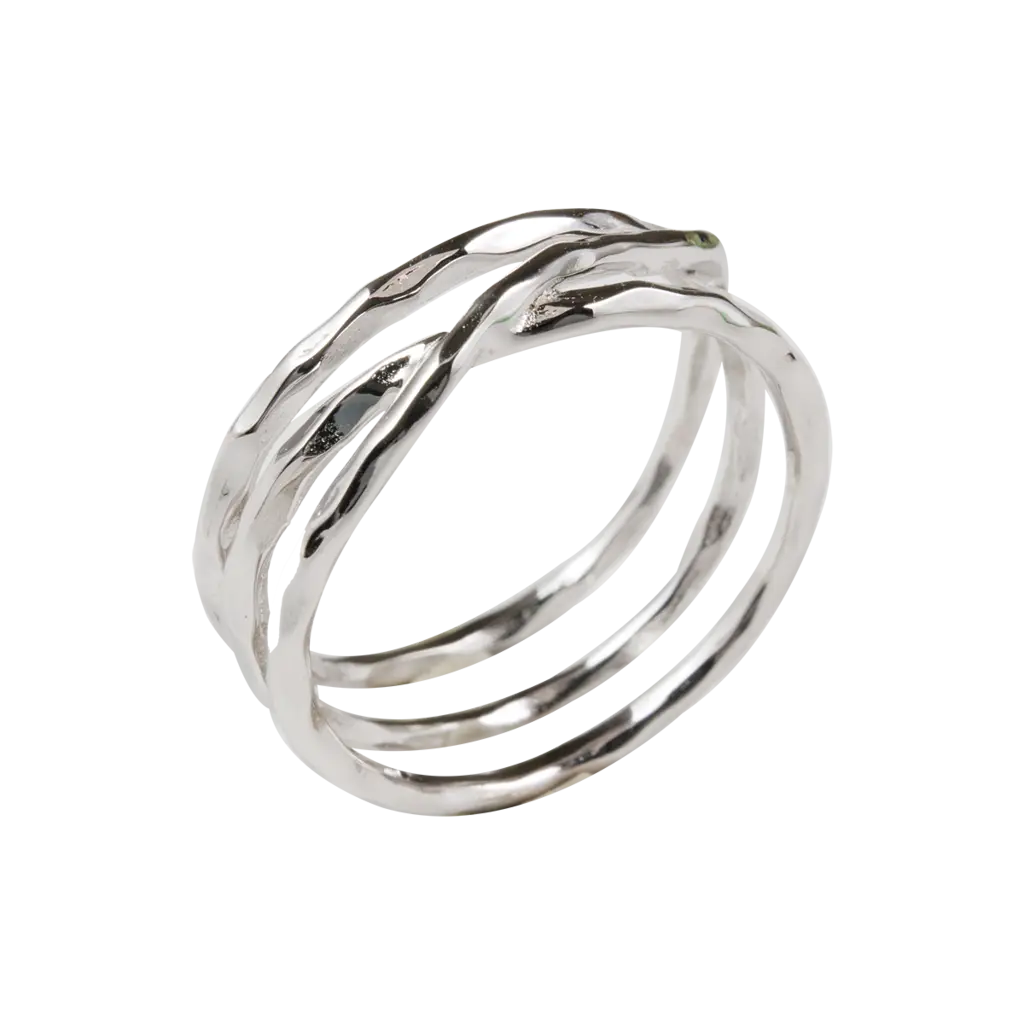 Minimalist Silver Ring Design