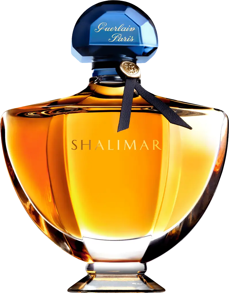 Luxury Glass Perfume Bottle with Yellow Tones