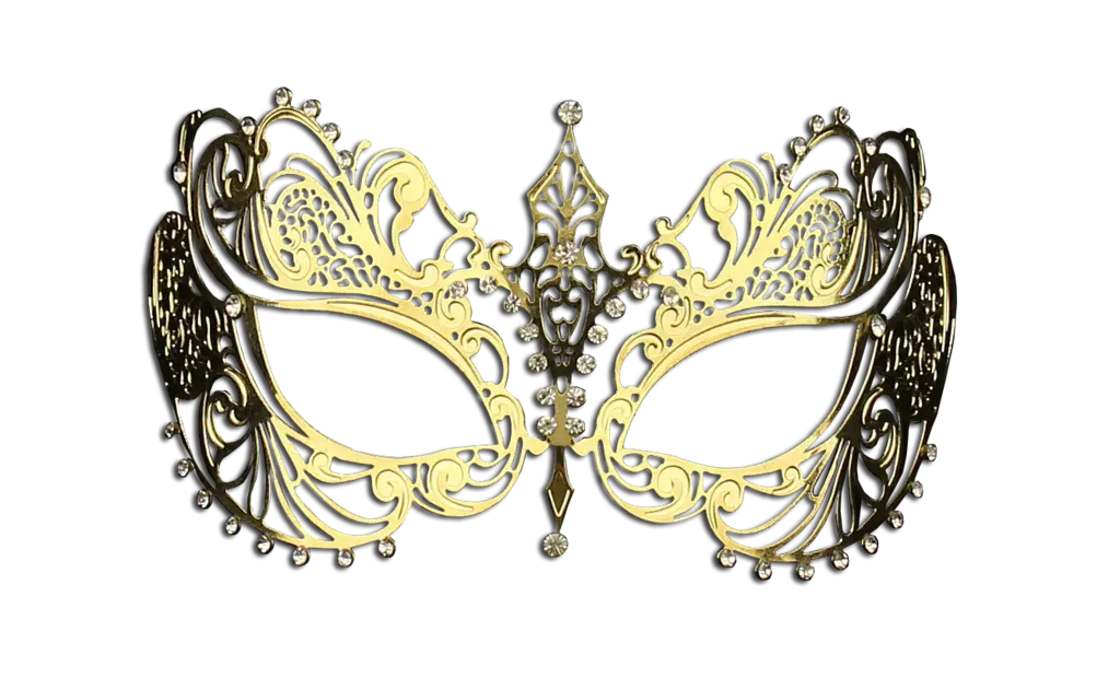Elegant Ornamental Masquerade Mask
