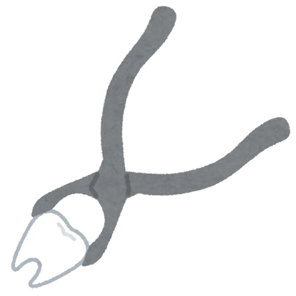 Tooth Extractor Illustration for Dentistry