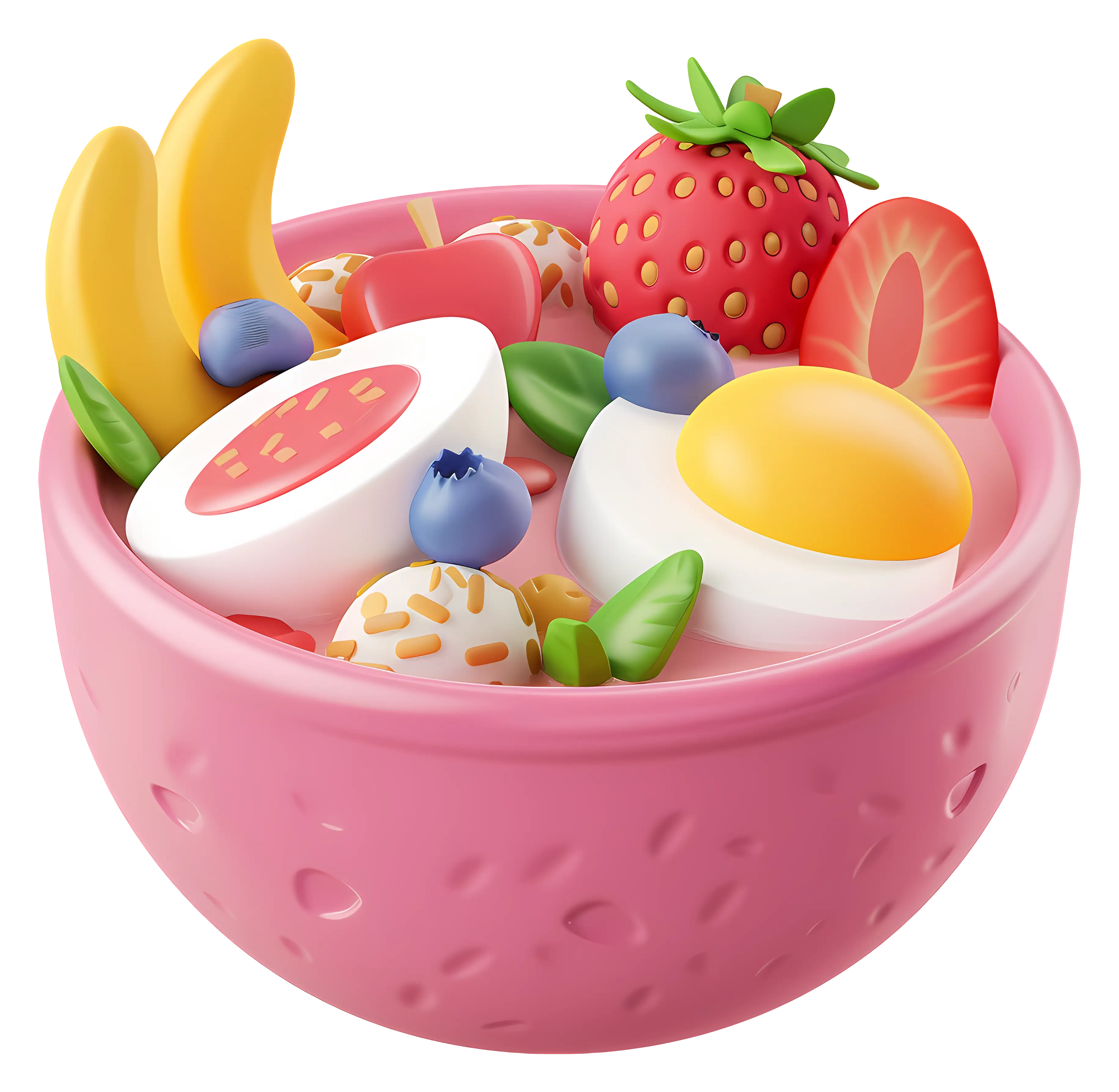 Colorful Fruit Bowl