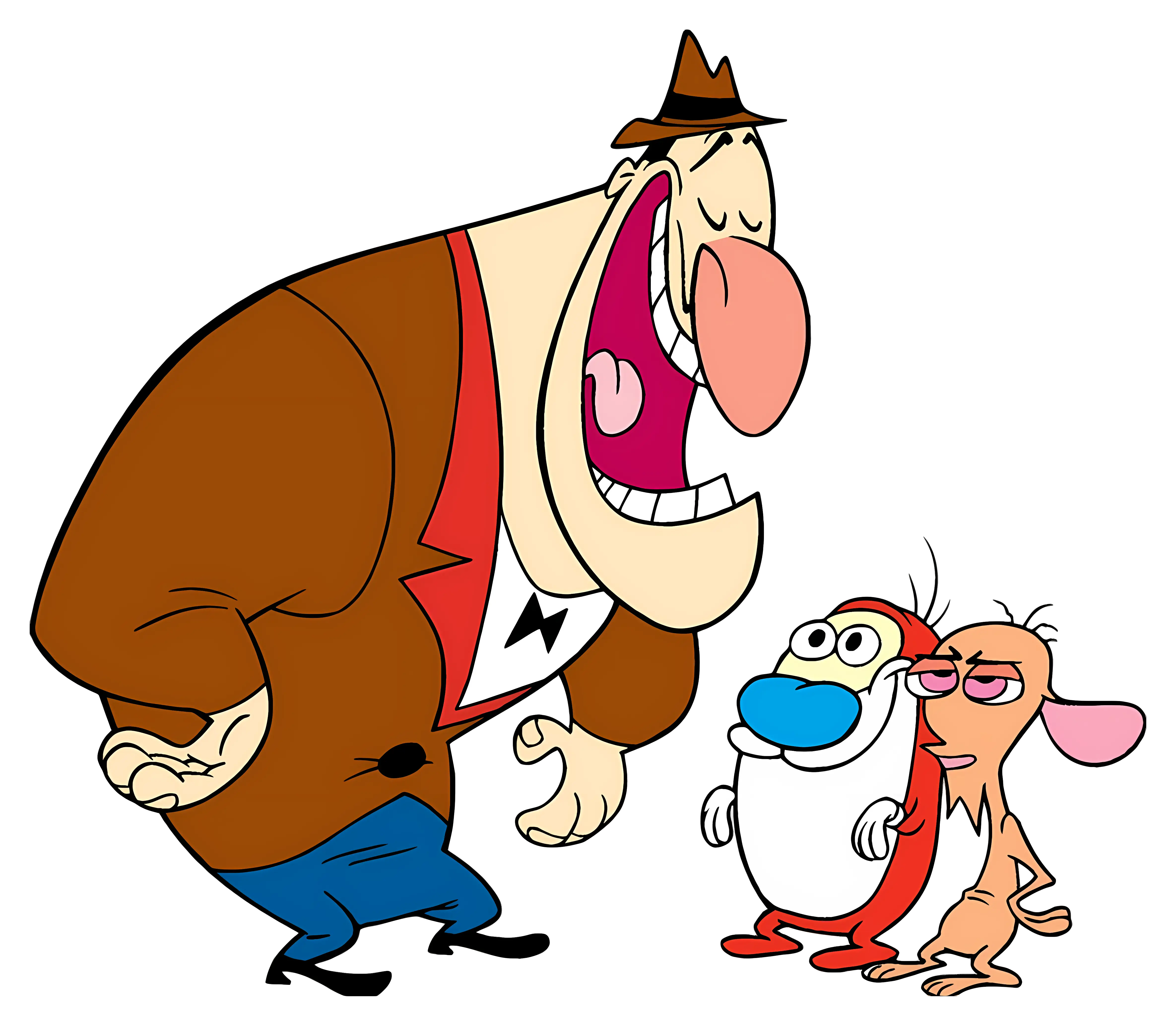 Funny Cartoon Characters Group